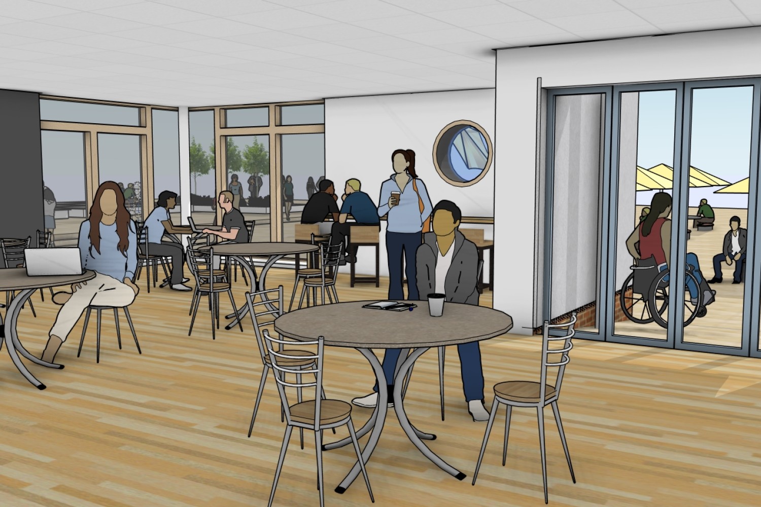 Godalming College building works 2024