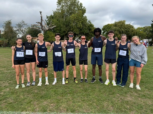 Cross Country Team Picture October 2025